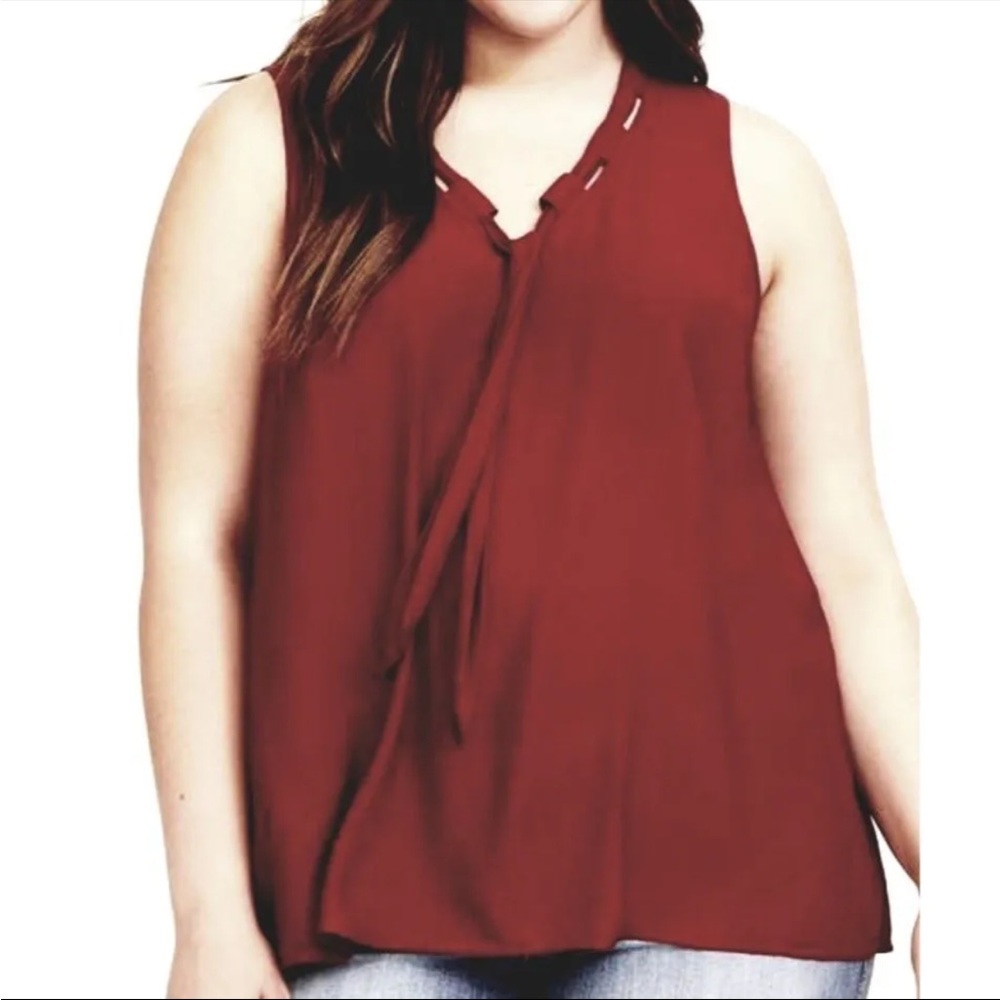 Torrid swing tang with tie neck